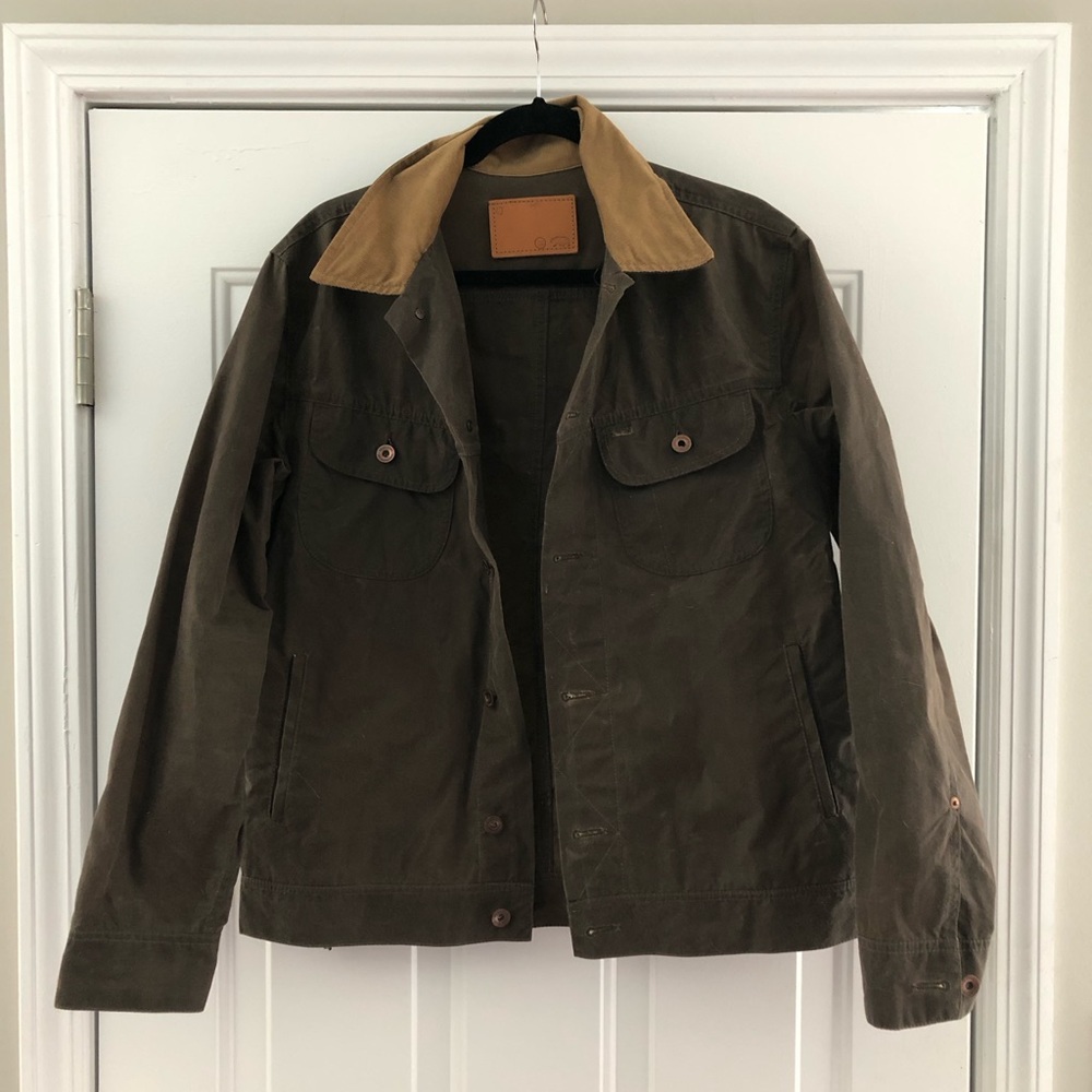 Taylor Stitch Long Haul Waxed Trucker